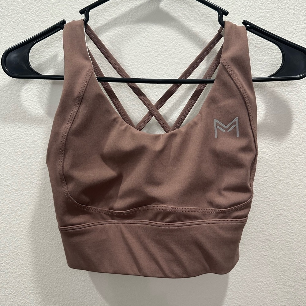 Melt Fit Women's Mauve Sports Bra size small - Picture 2 of 3